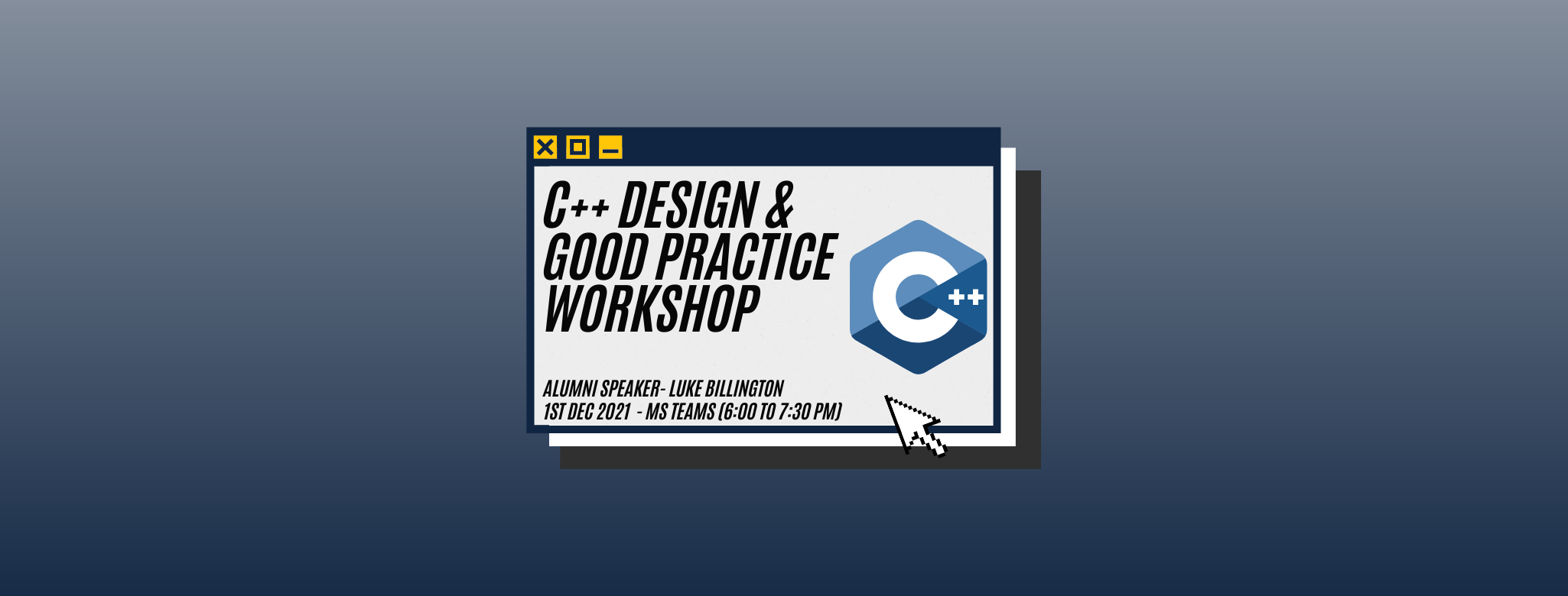C++ Workshop Banner